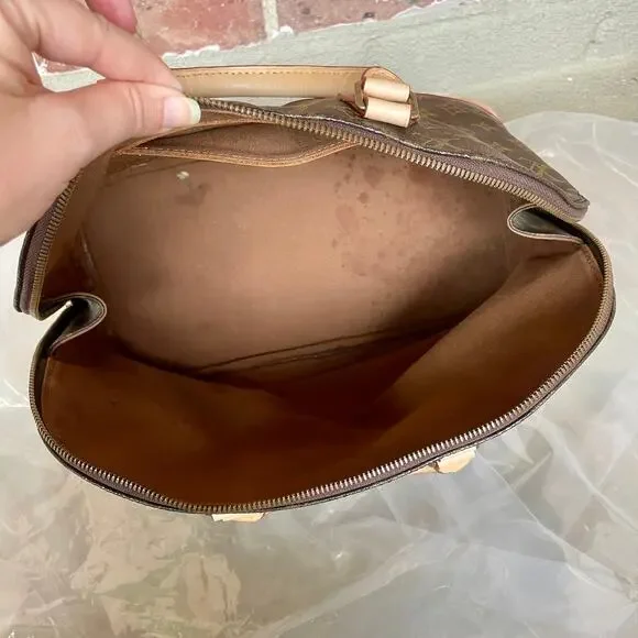 Louis Vuitton Vintage Alma Monogram PM Bag Purse Handbag Hand NEW VACHETTA - Picture 11 of 16